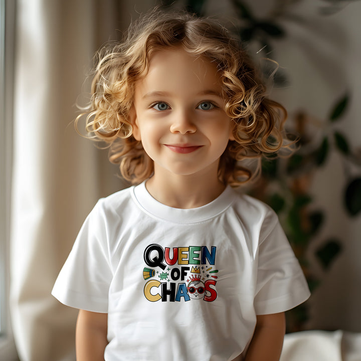"Queen of chaos" Baby Short Sleeve T-Shirt