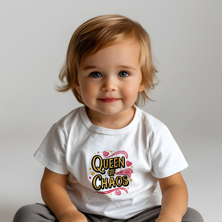 "Queen of chaos" Baby Short Sleeve T-Shirt