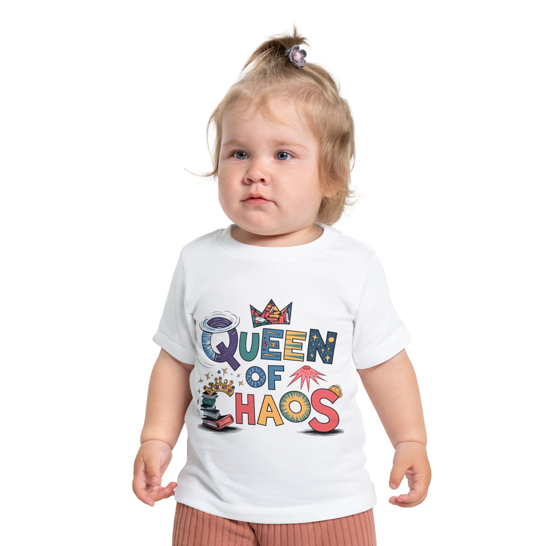 "Queen of chaos" Baby Short Sleeve T-Shirt