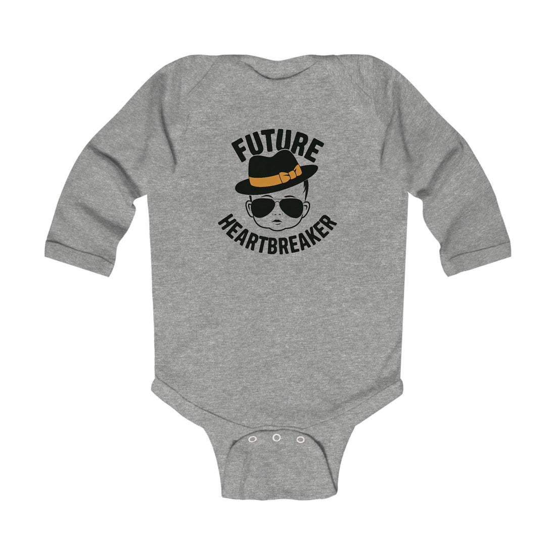 "Future heartbreaker" Infant Long Sleeve Bodysuit