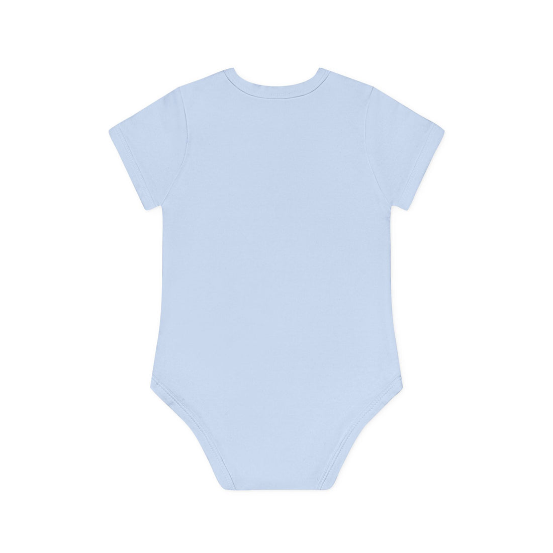 "I'm proof that daddy doesn't play video games all the time" Baby Organic Short Sleeve Bodysuit