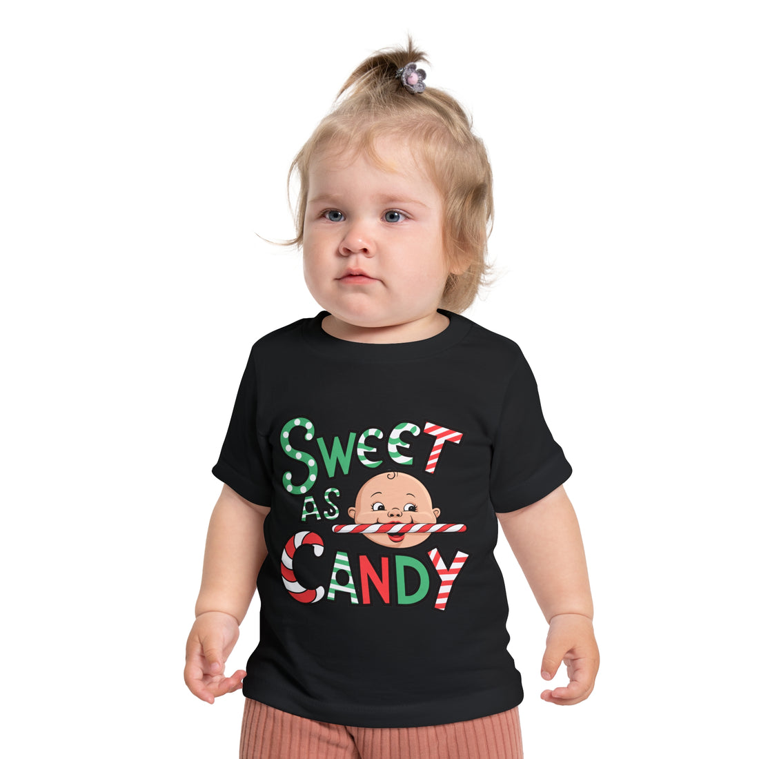 "Sweet as candy" Baby Short Sleeve T-Shirt