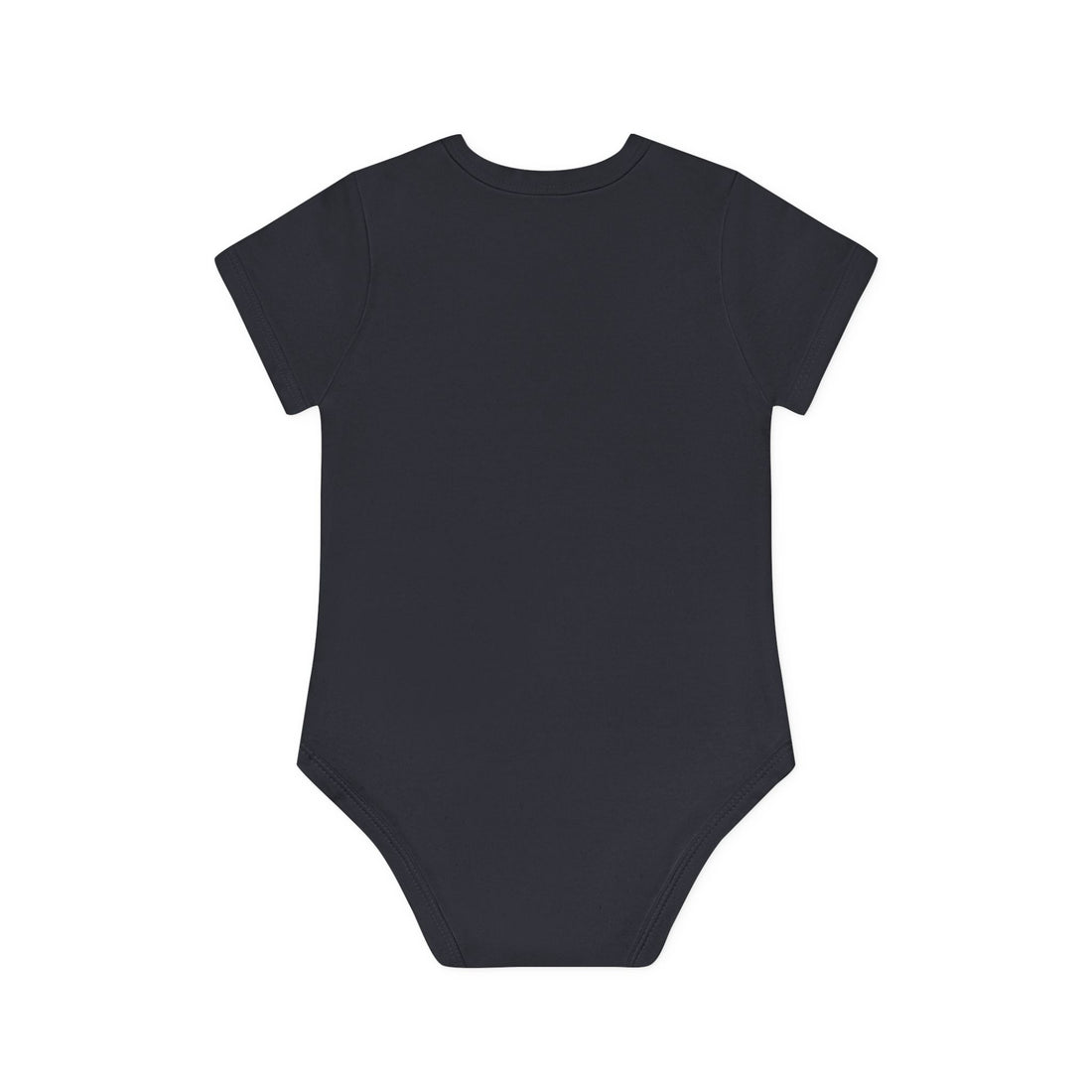 "Little boss" Baby Organic Short Sleeve Bodysuit