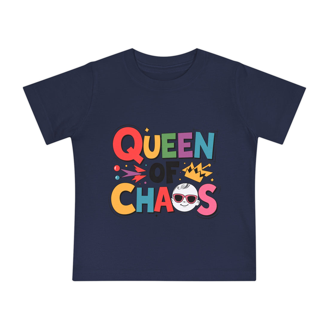 "Queen of chaos" Baby Short Sleeve T-Shirt