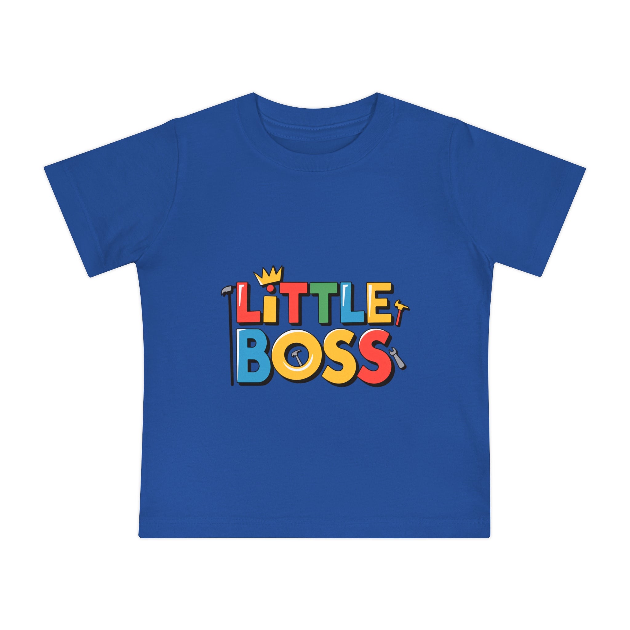 "Little boss" Baby Short Sleeve T-Shirt