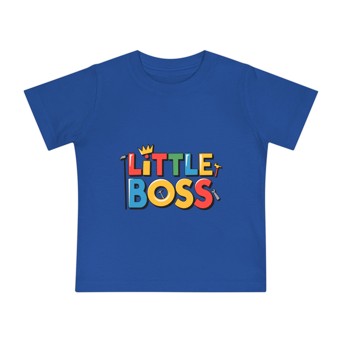 "Little boss" Baby Short Sleeve T-Shirt