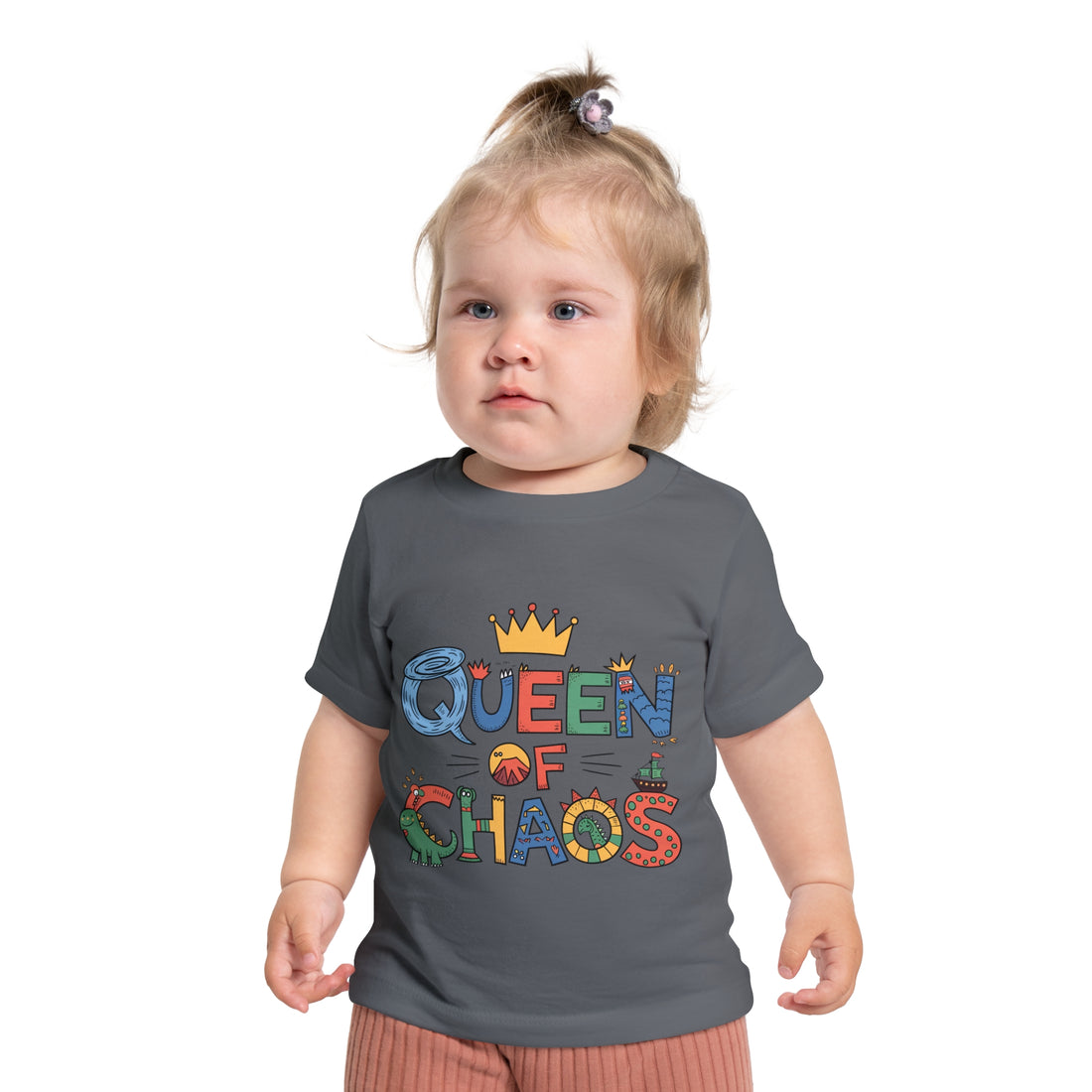 "Queen of chaos" Baby Short Sleeve T-Shirt