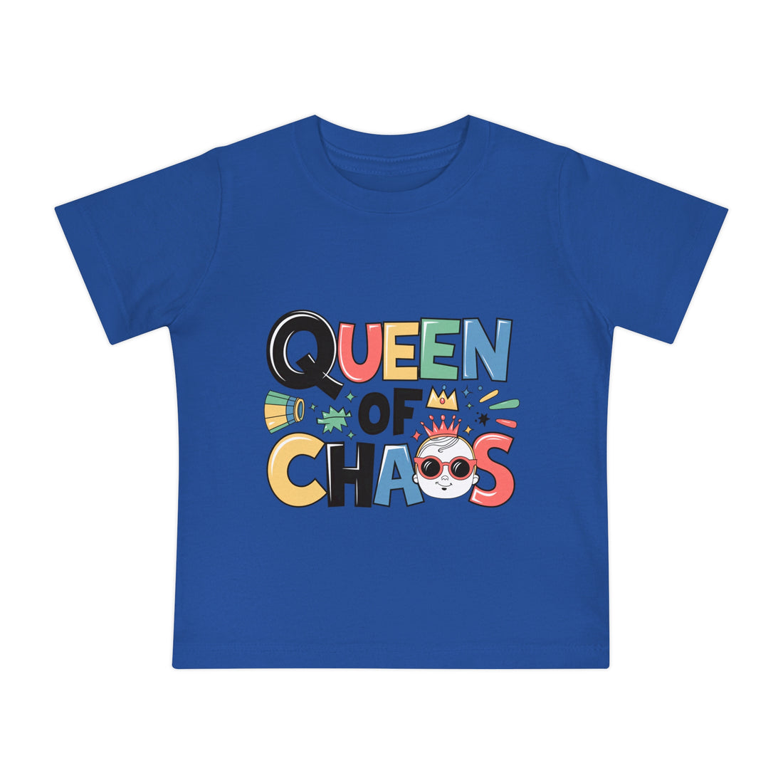 "Queen of chaos" Baby Short Sleeve T-Shirt