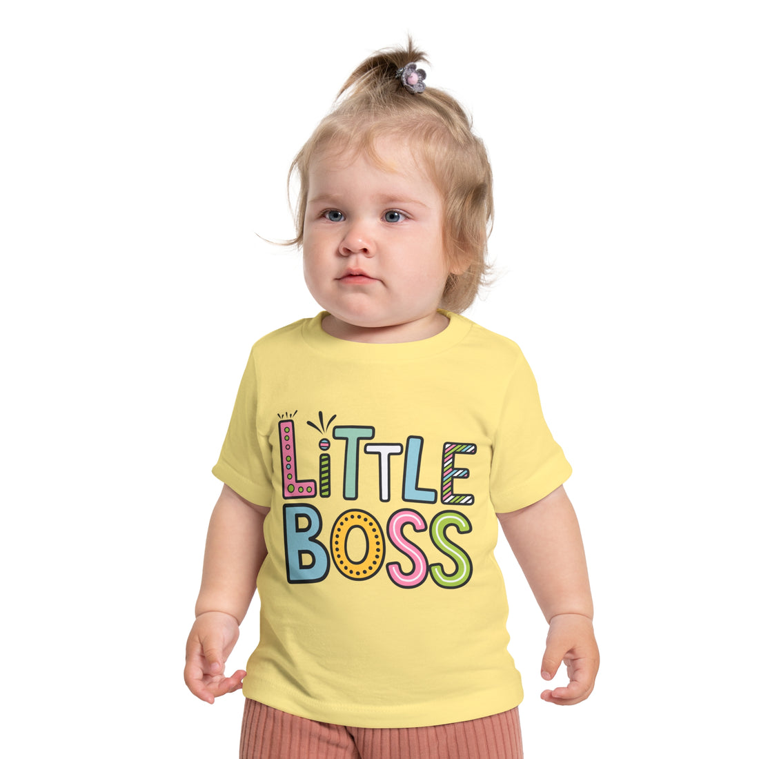 "Little boss" Baby Short Sleeve T-Shirt