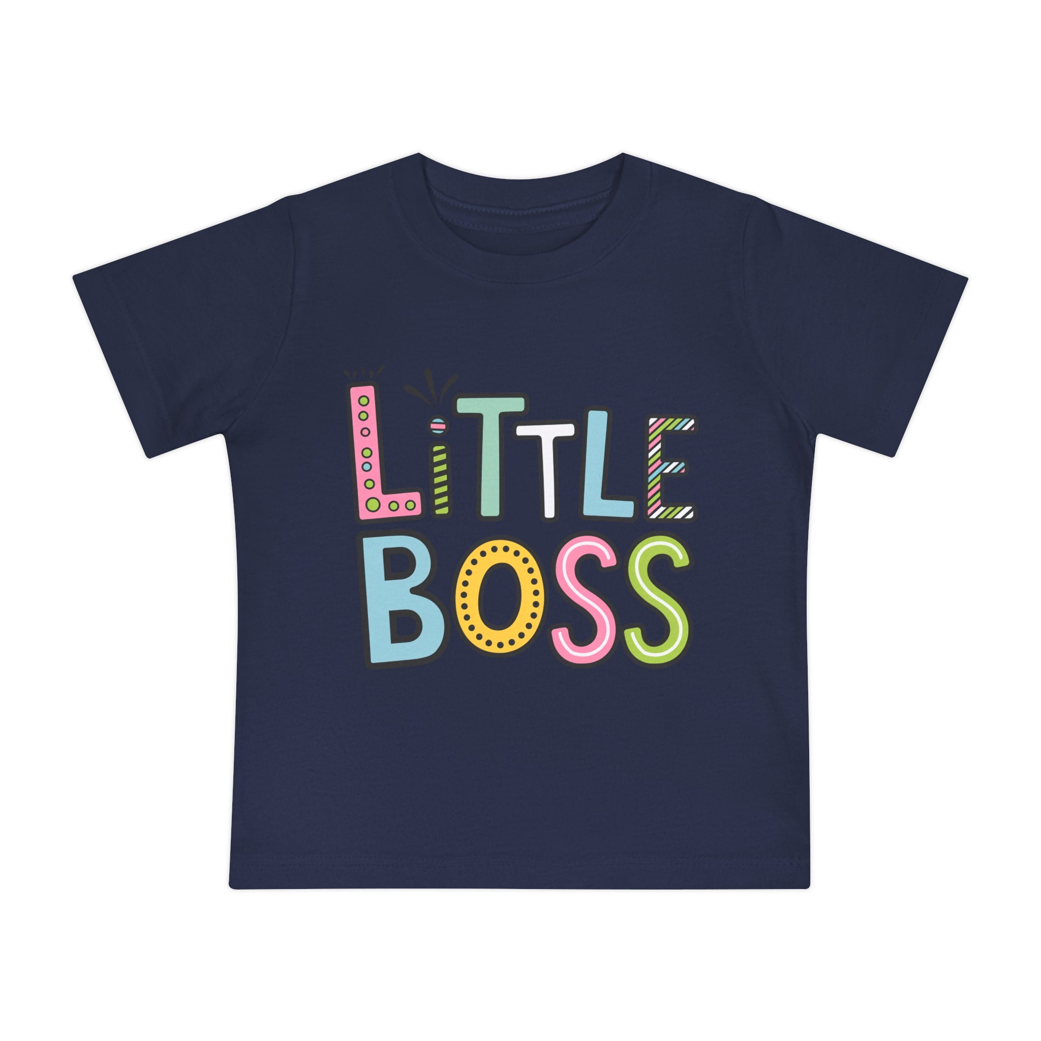 "Little boss" Baby Short Sleeve T-Shirt