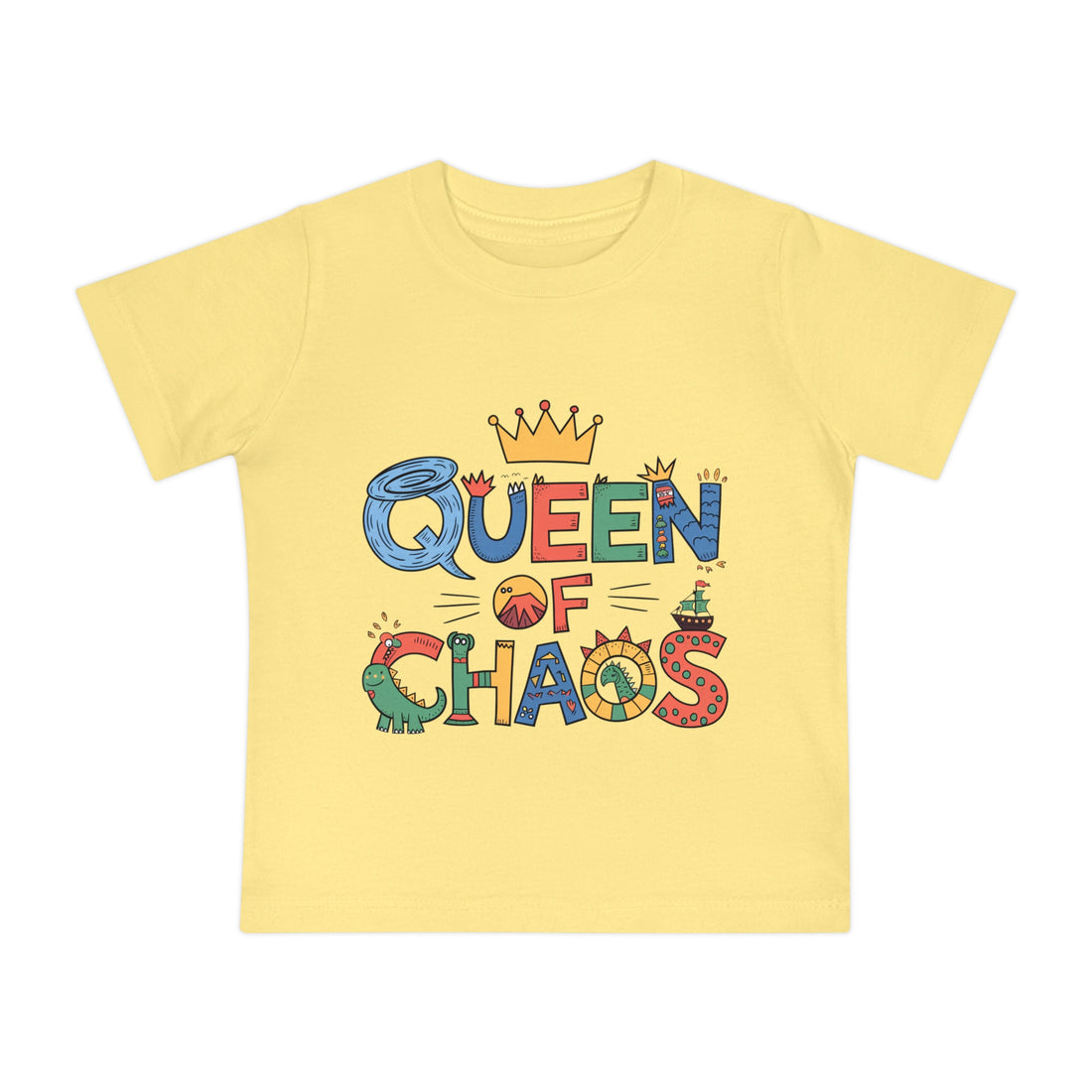 "Queen of chaos" Baby Short Sleeve T-Shirt