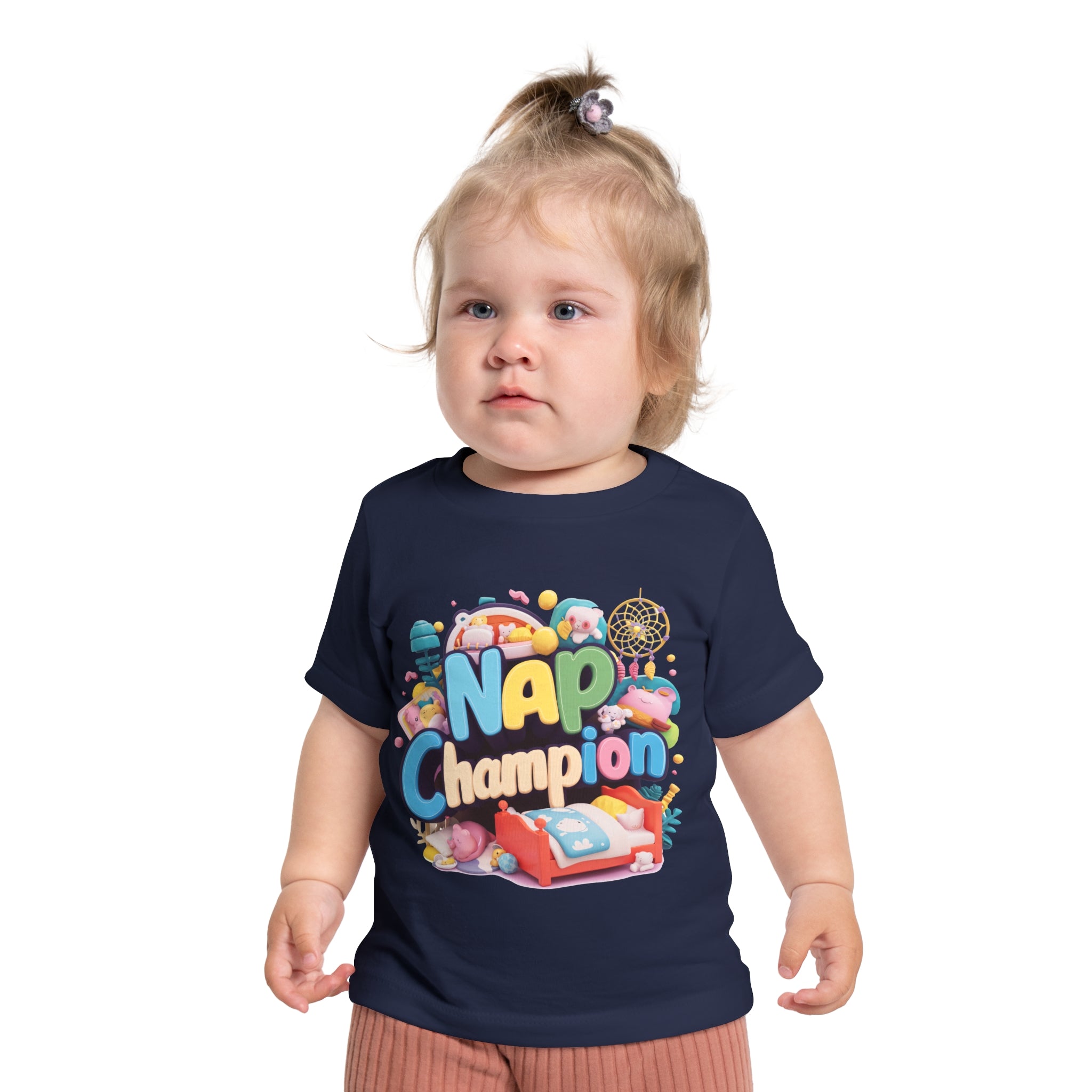 "Nap champion" Baby Short Sleeve T-Shirt