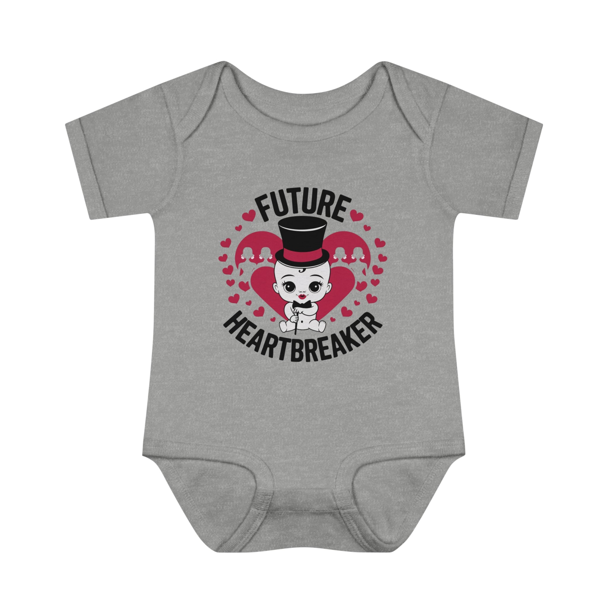 "Future heartbreaker" Infant Baby Rib Bodysuit