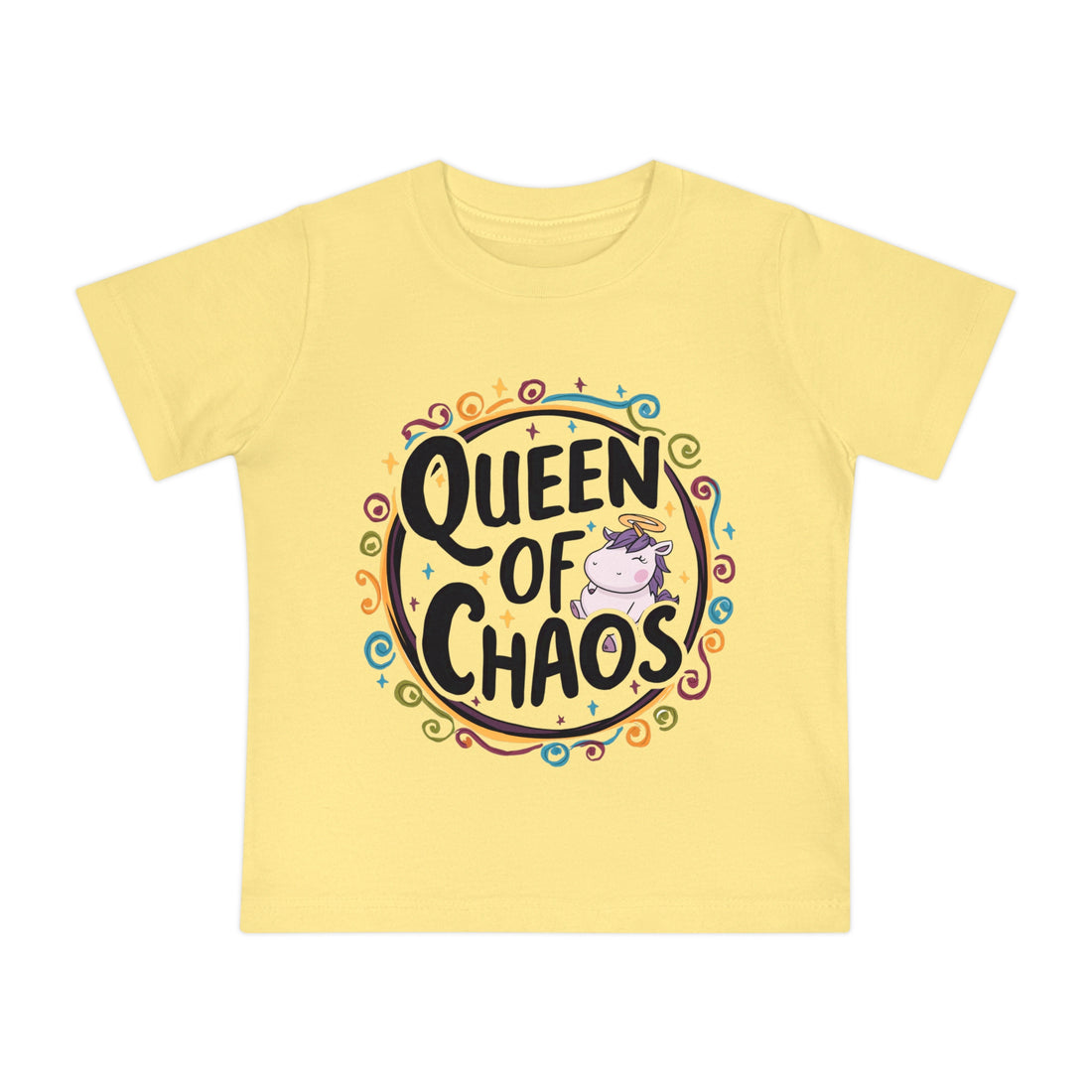 "Queen of chaos" Baby Short Sleeve T-Shirt