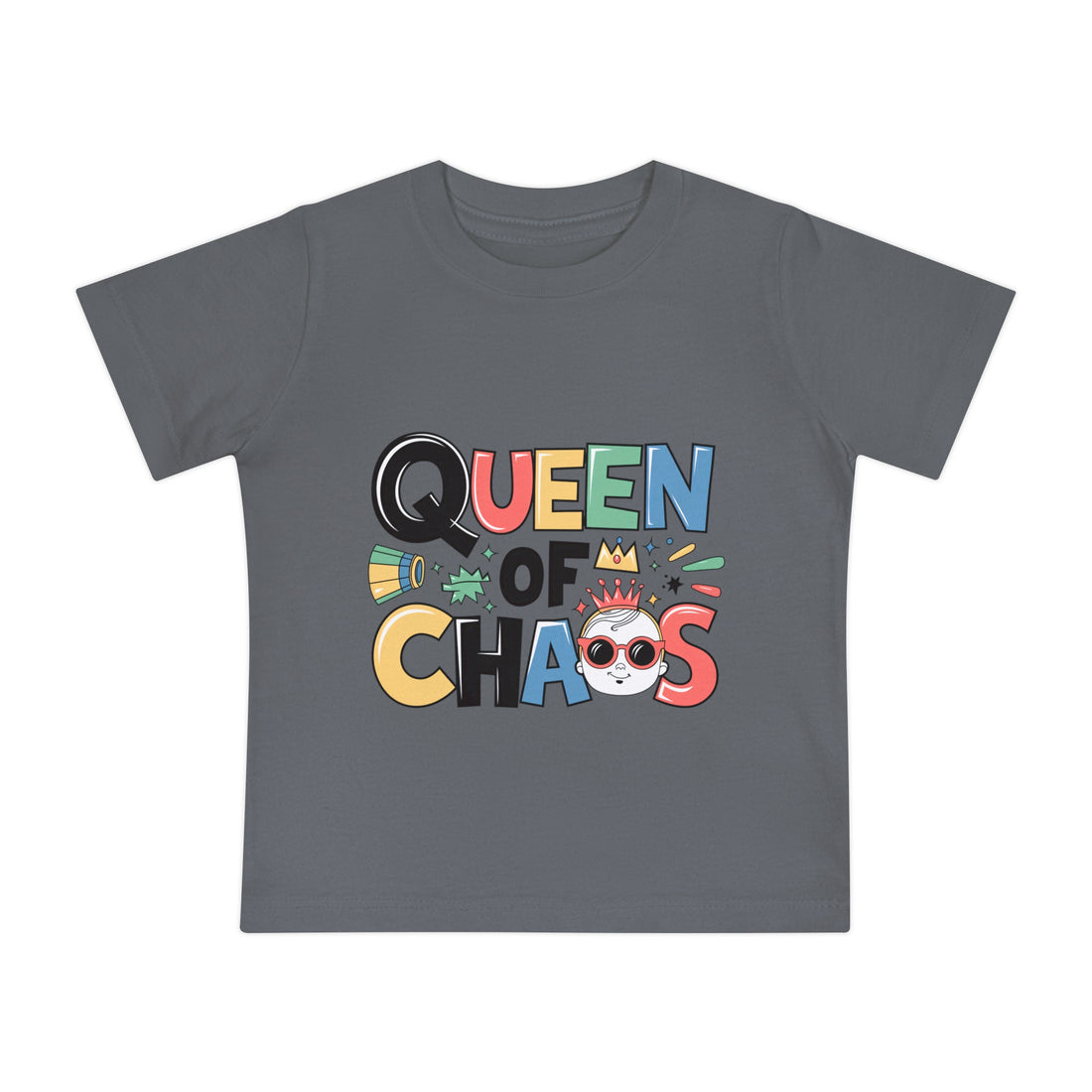 "Queen of chaos" Baby Short Sleeve T-Shirt