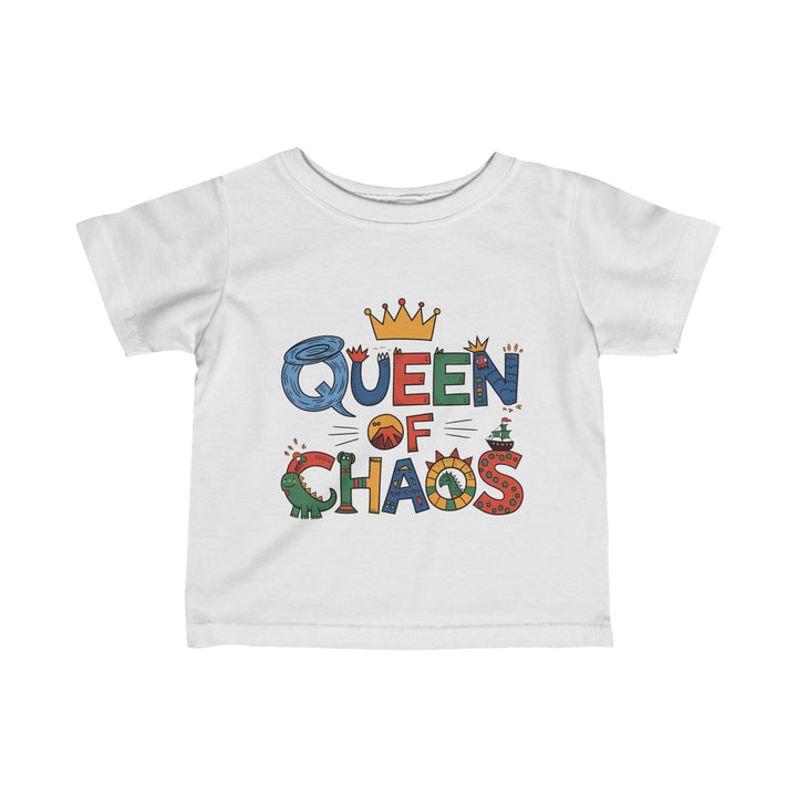 "Queen of chaos" Infant Fine Jersey Tee