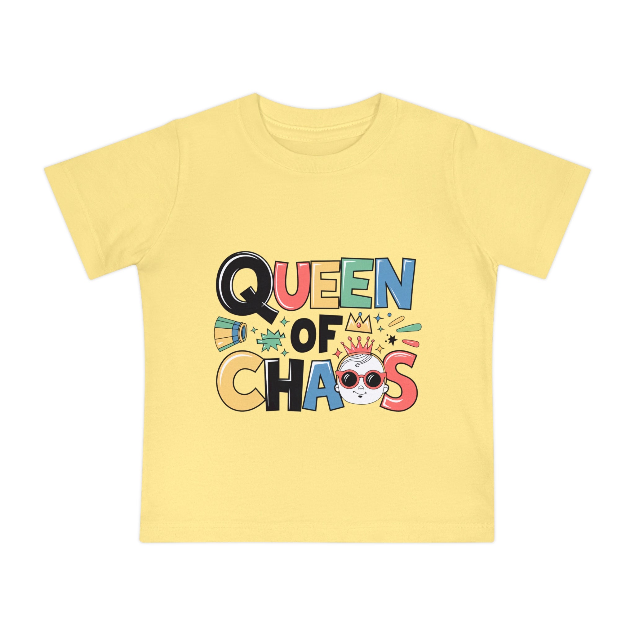 "Queen of chaos" Baby Short Sleeve T-Shirt
