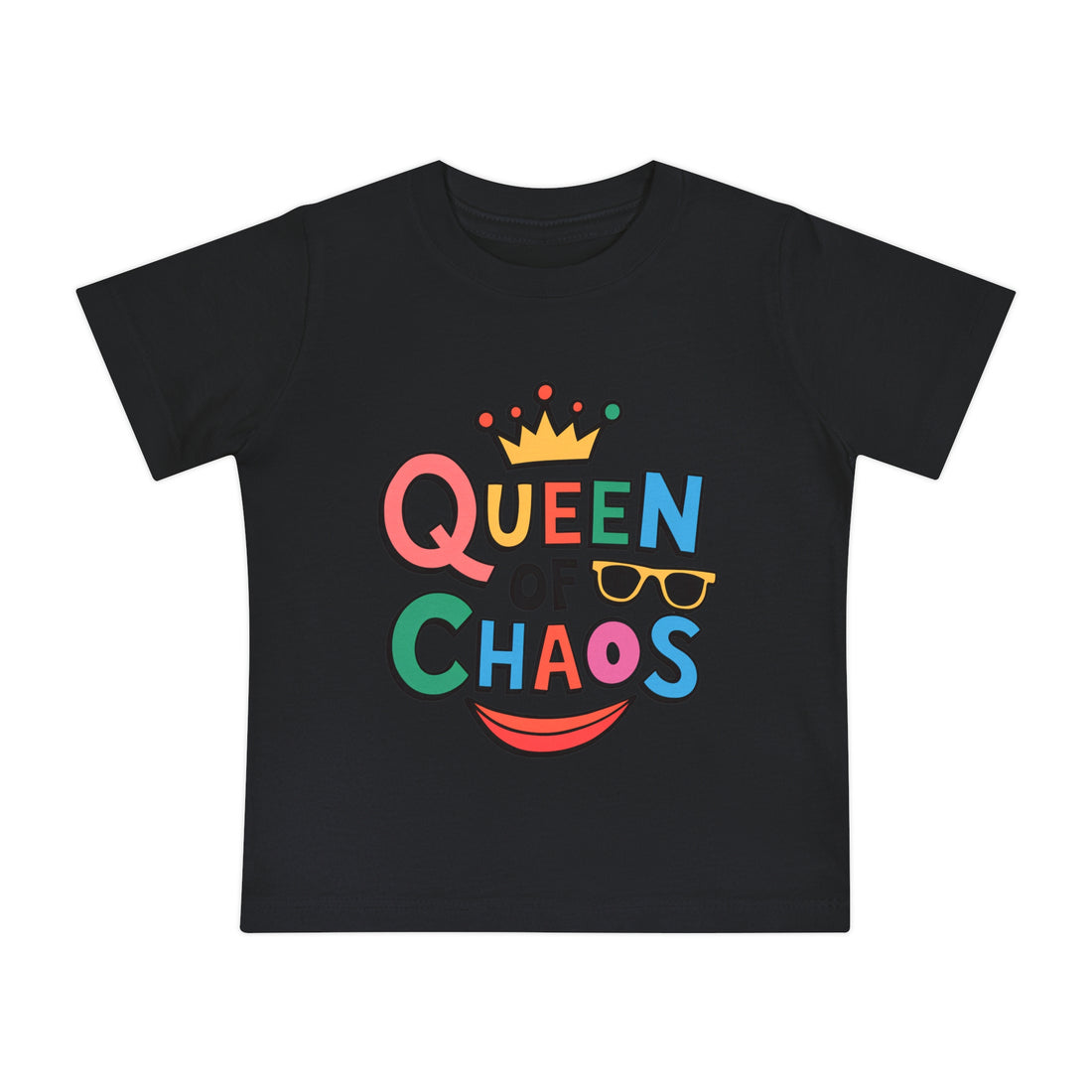 "Queen of chaos" Baby Short Sleeve T-Shirt