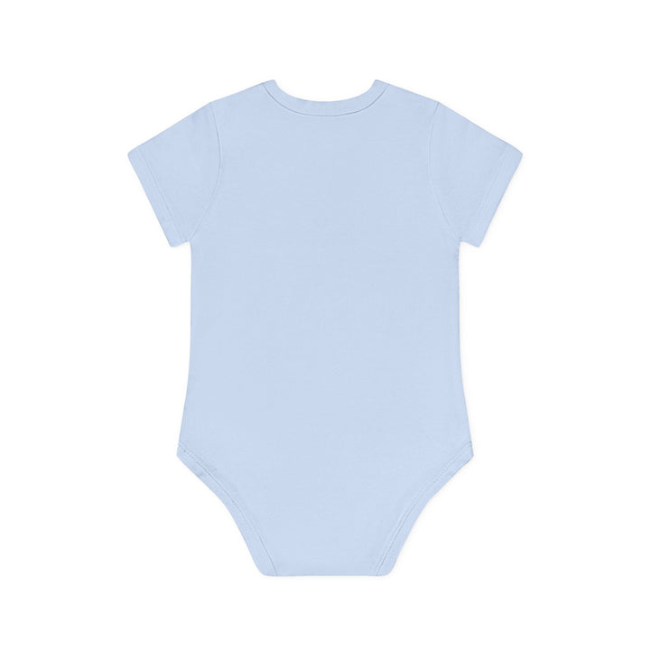 "King of my little kingdom" Baby Organic Short Sleeve Bodysuit