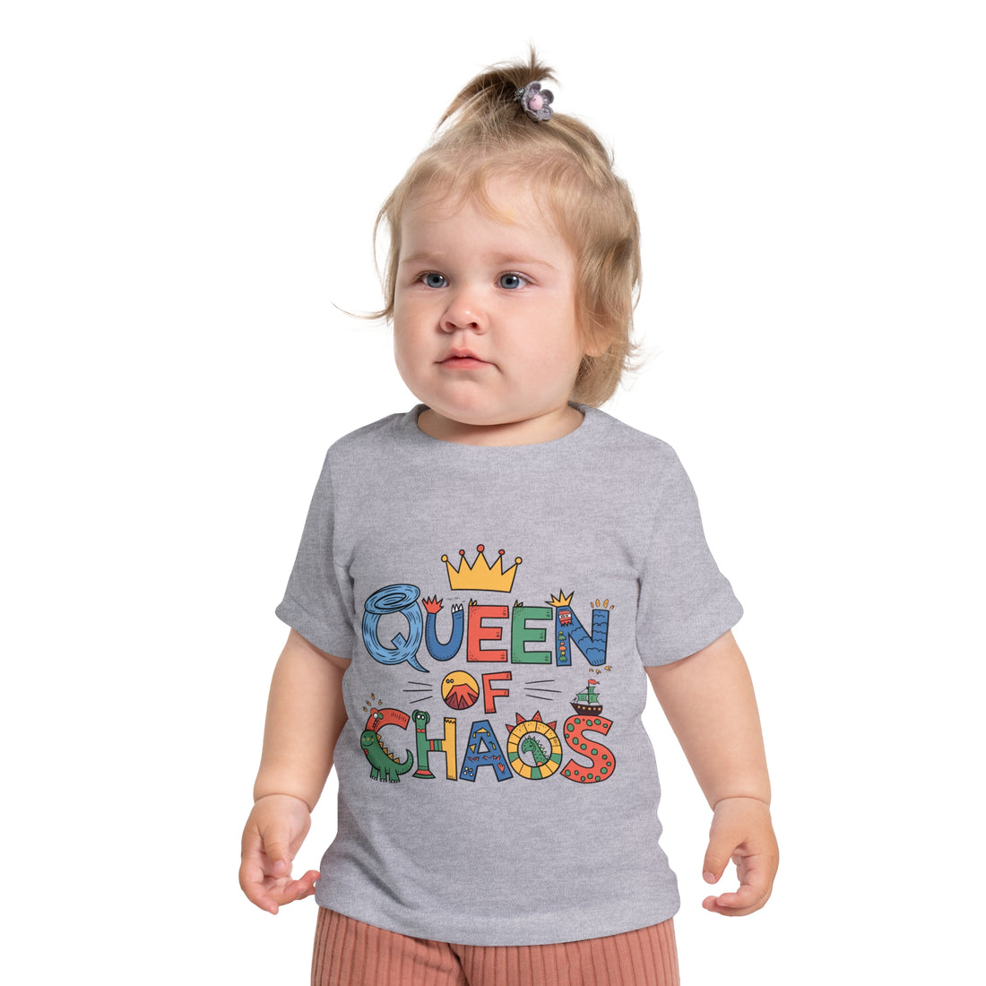 "Queen of chaos" Baby Short Sleeve T-Shirt