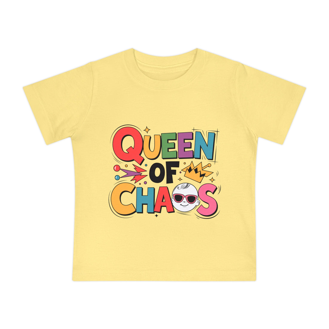 "Queen of chaos" Baby Short Sleeve T-Shirt