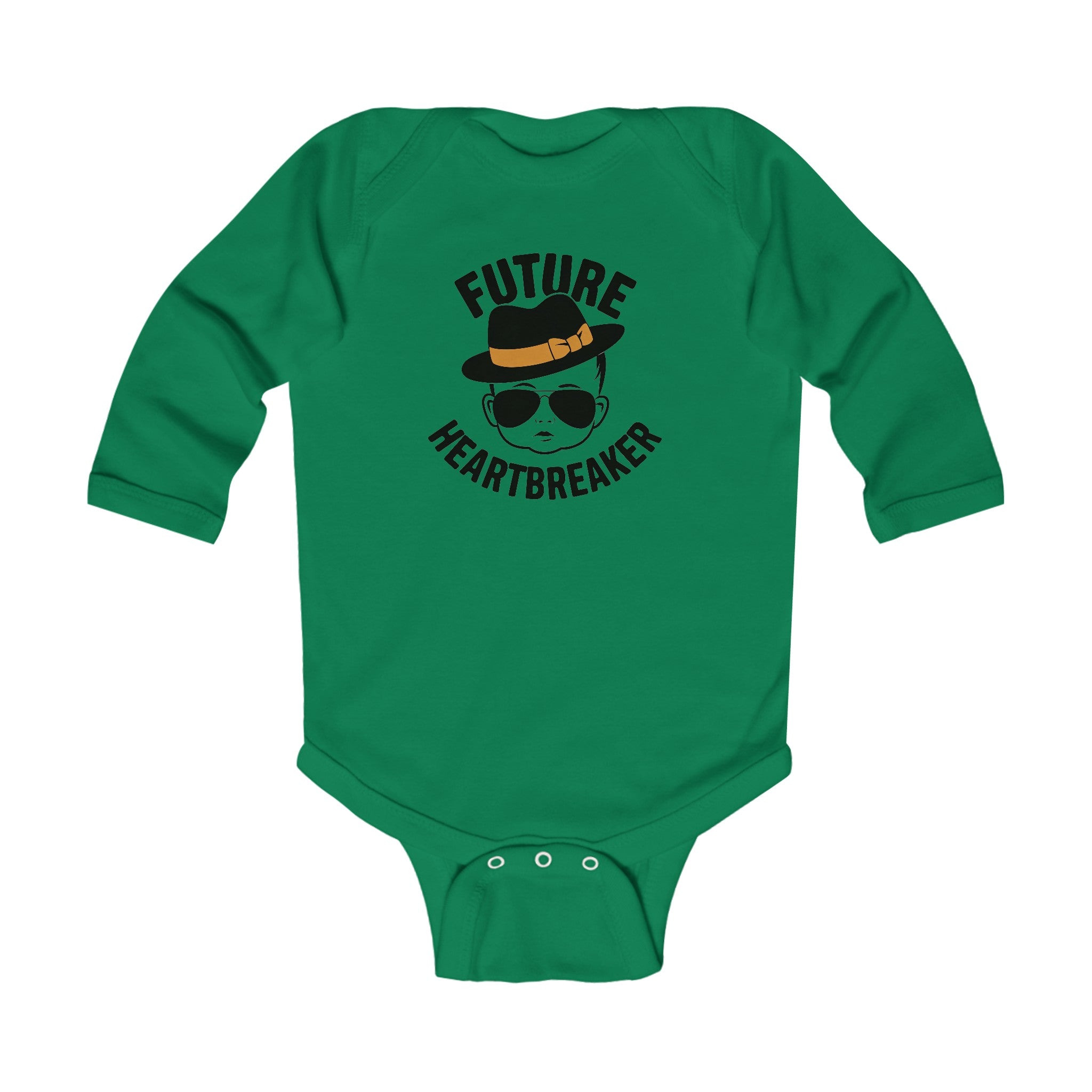 "Future heartbreaker" Infant Long Sleeve Bodysuit