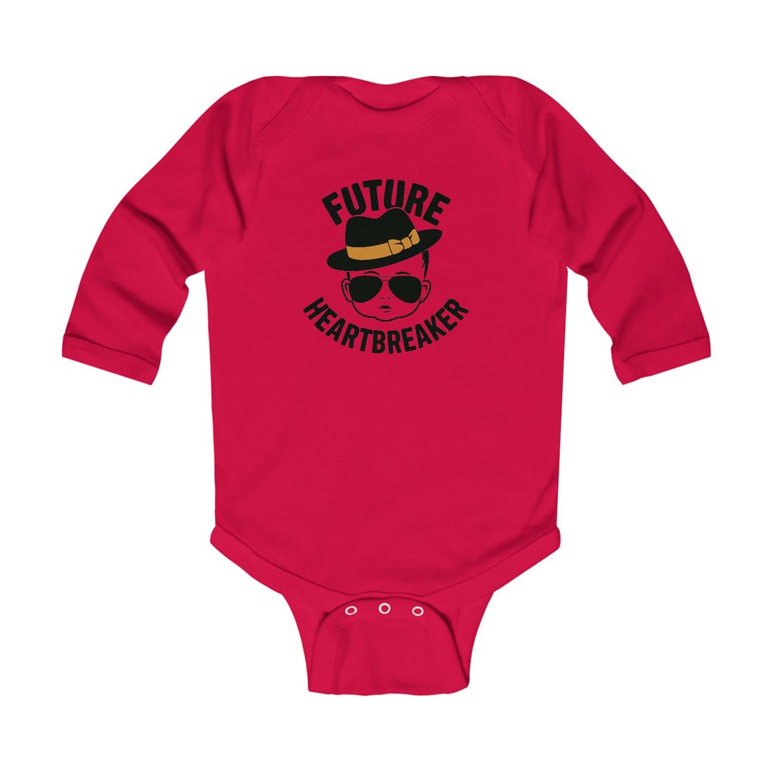 "Future heartbreaker" Infant Long Sleeve Bodysuit