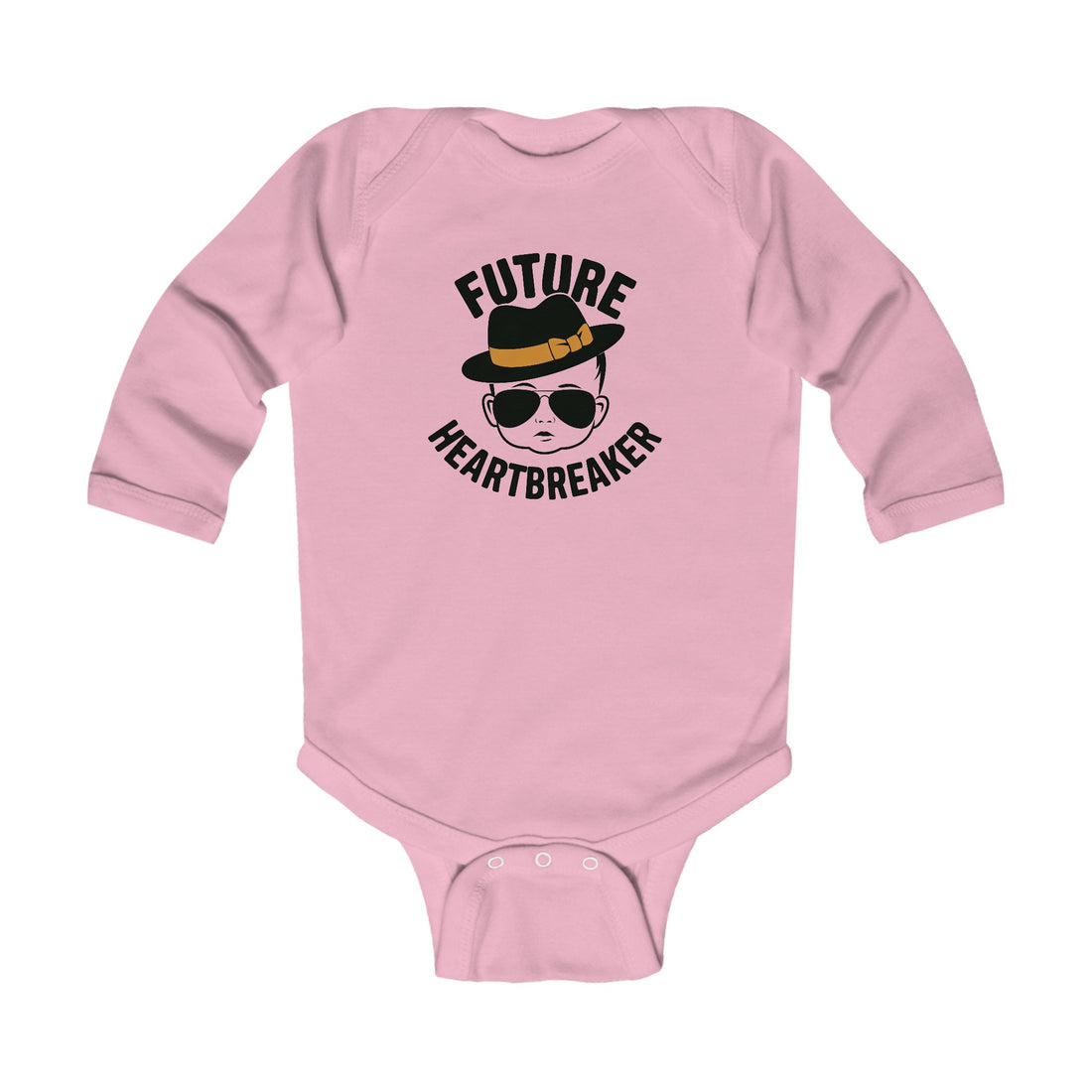 "Future heartbreaker" Infant Long Sleeve Bodysuit