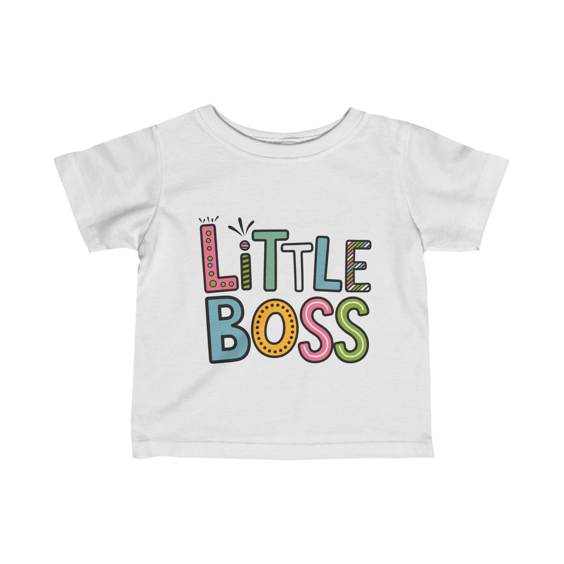 "Little boss" Infant Fine Jersey Tee