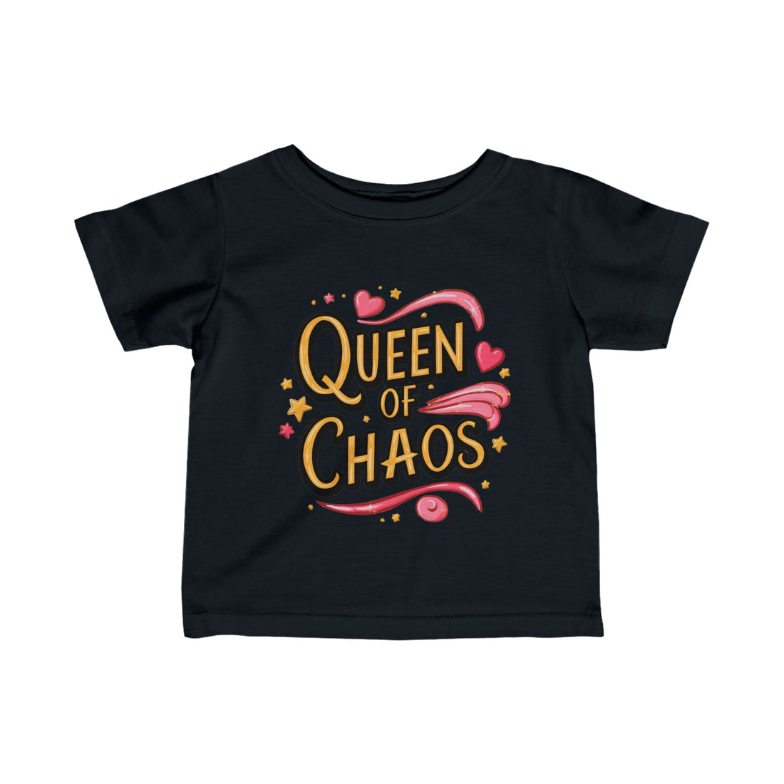 "Queen of chaos" Infant Fine Jersey Tee