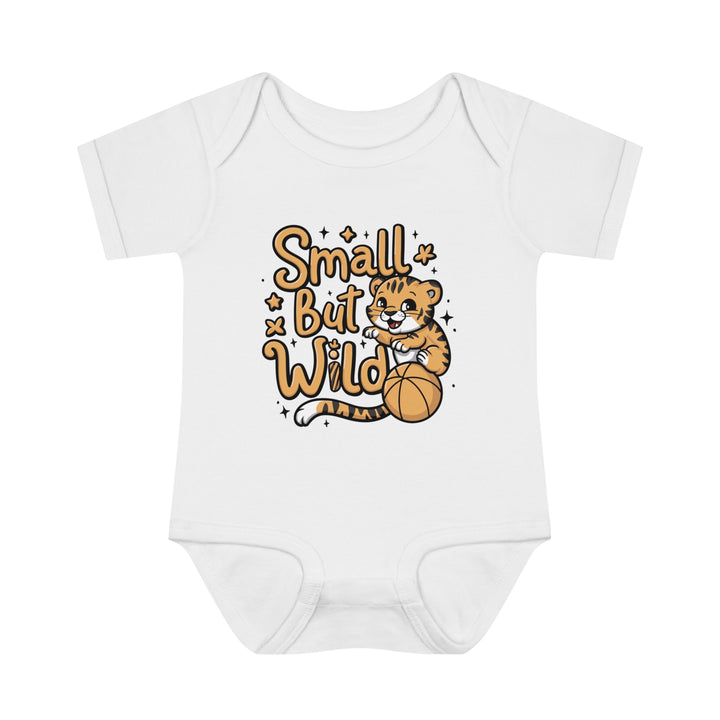 "Small but wild" Infant Baby Rib Bodysuit