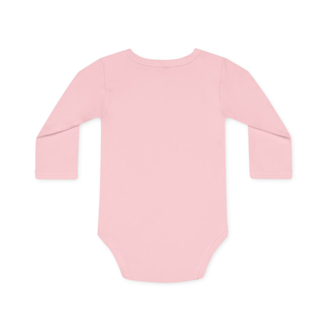 "King of my little kingdom" Baby Long-Sleeve Organic Bodysuit