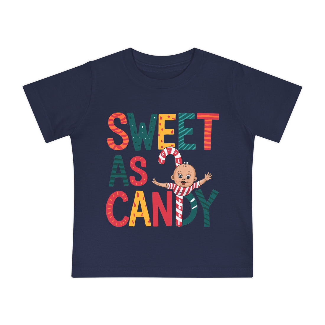 "Sweet as candy" Baby Short Sleeve T-Shirt