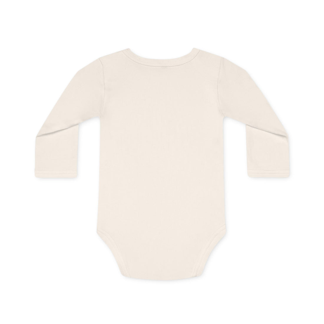 "I'm the boss here" Baby Long-Sleeve Organic Bodysuit