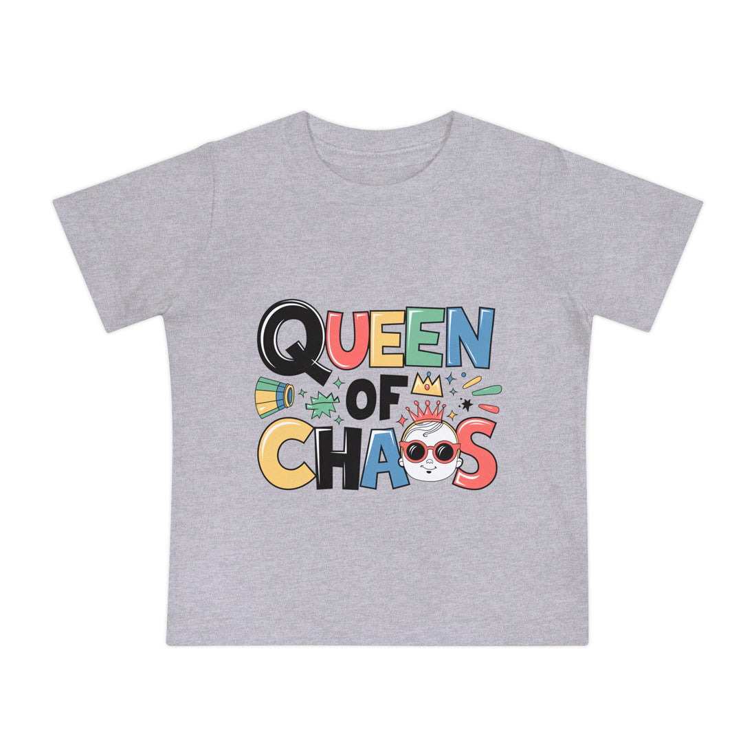 "Queen of chaos" Baby Short Sleeve T-Shirt