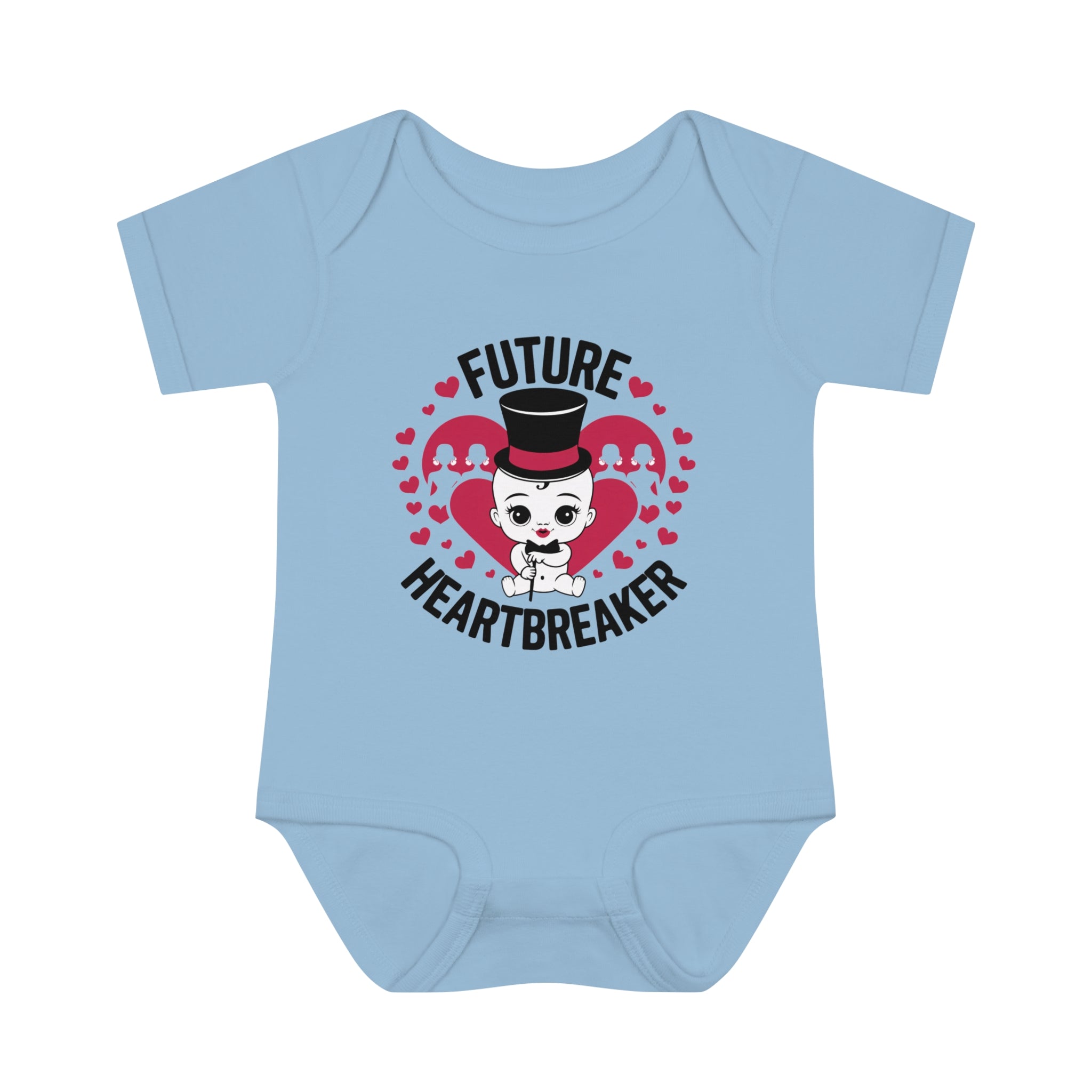 "Future heartbreaker" Infant Baby Rib Bodysuit