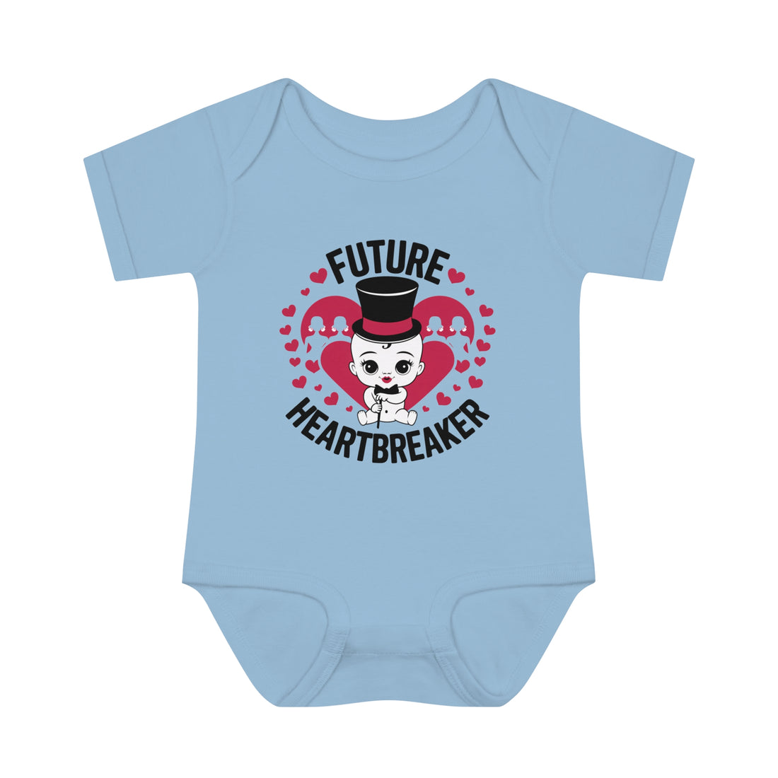 "Future heartbreaker" Infant Baby Rib Bodysuit