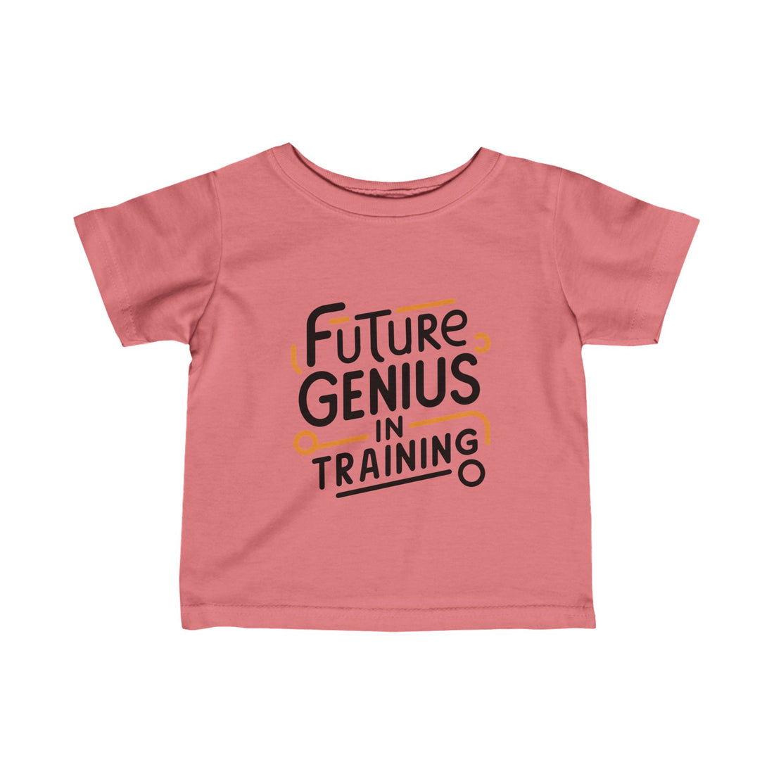 "Future genius in training" Infant Fine Jersey Tee