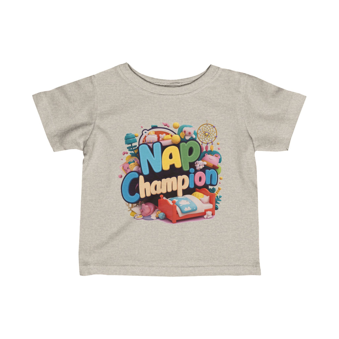 "Nap champion" Infant Fine Jersey Tee