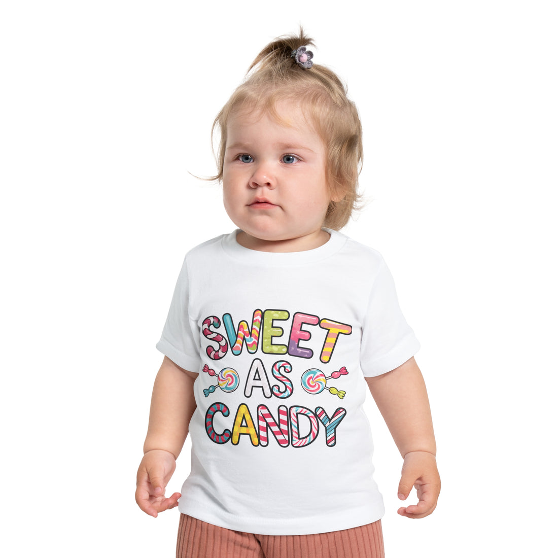 "Sweet as candy" Baby Short Sleeve T-Shirt