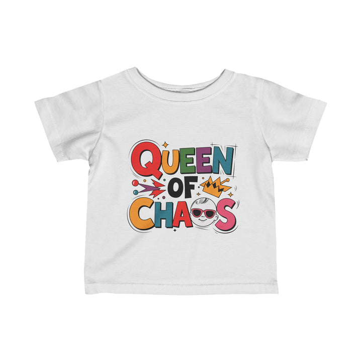 "Queen of chaos" Infant Fine Jersey Tee