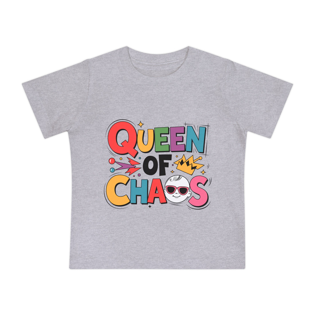 "Queen of chaos" Baby Short Sleeve T-Shirt