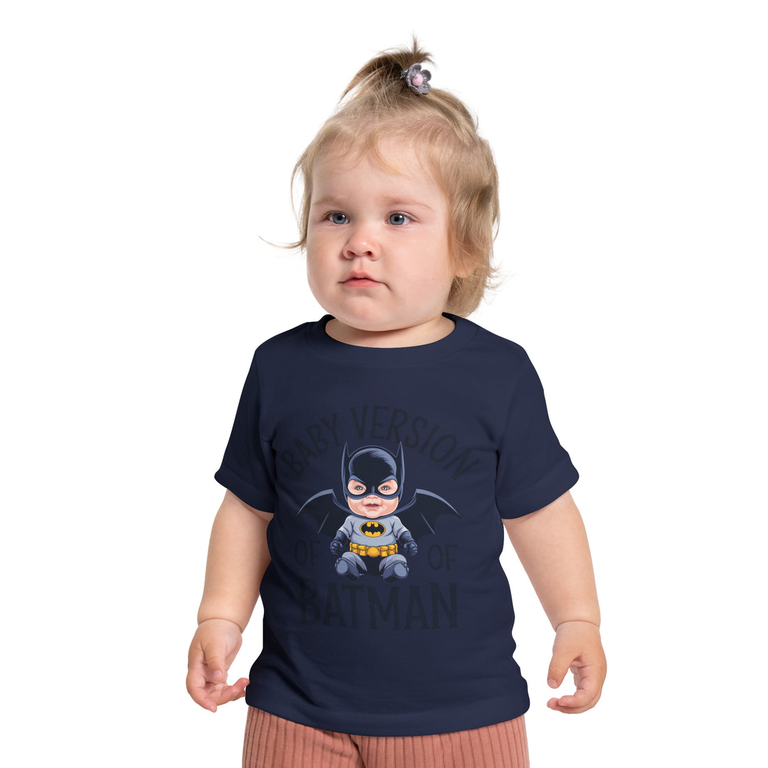 "Baby version of batman" Baby Short Sleeve T-Shirt