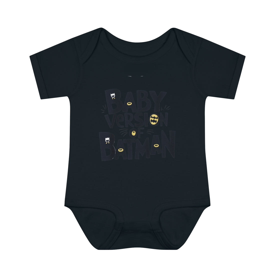 "Baby version of batman" Infant Baby Rib Bodysuit