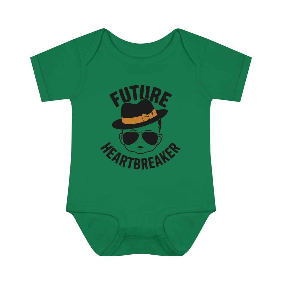 "Future heartbreaker" Infant Baby Rib Bodysuit