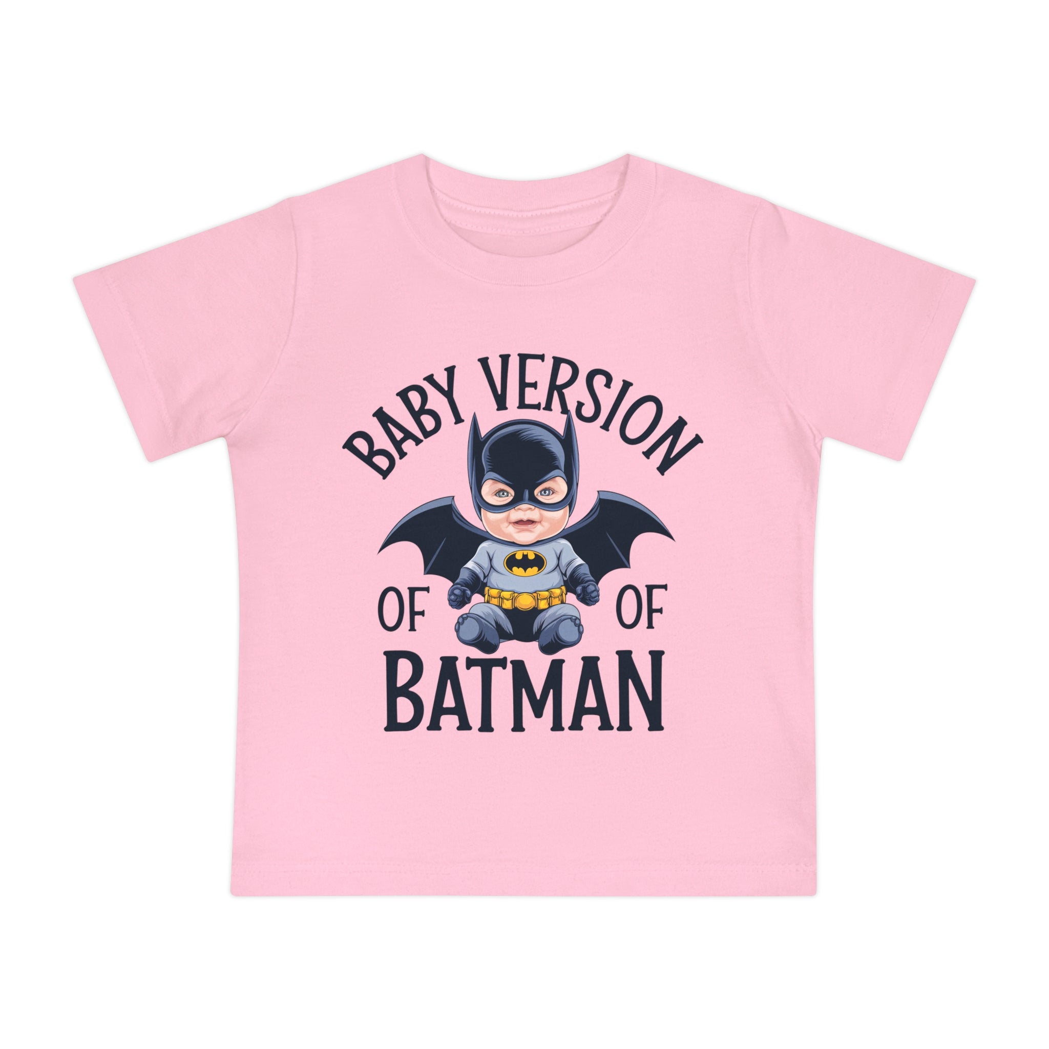 "Baby version of batman" Baby Short Sleeve T-Shirt