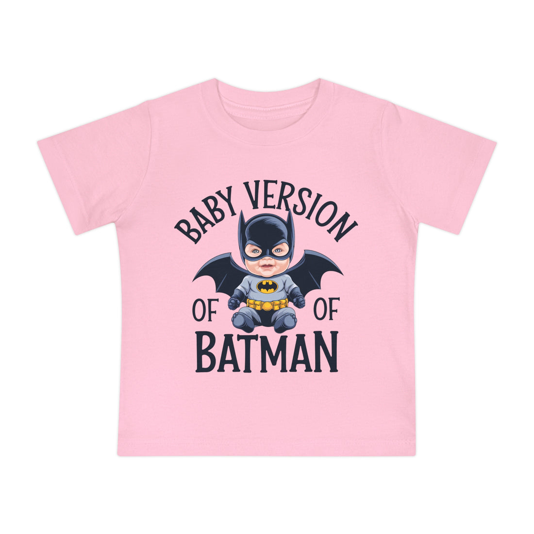 "Baby version of batman" Baby Short Sleeve T-Shirt