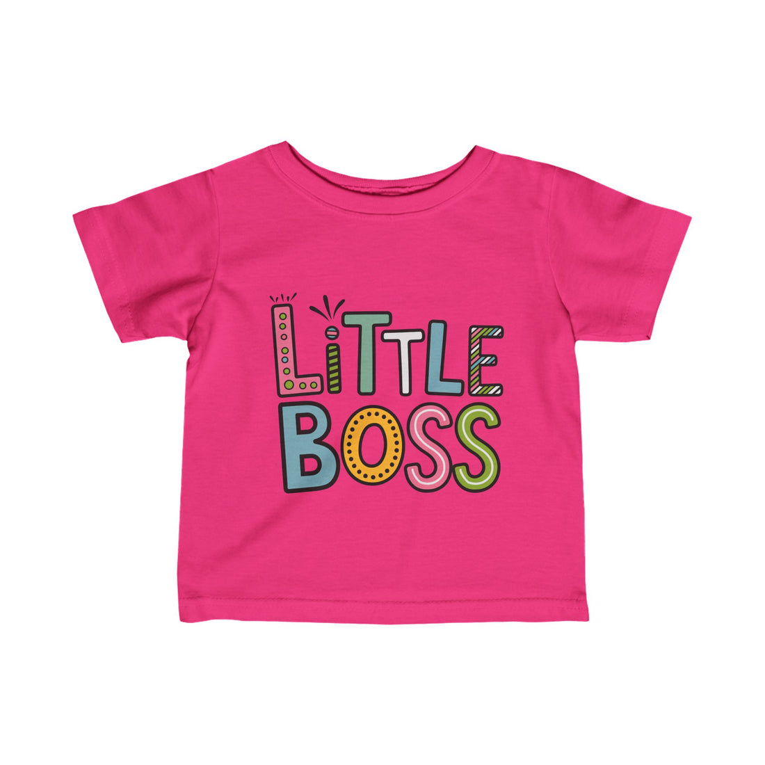 "Little boss" Infant Fine Jersey Tee