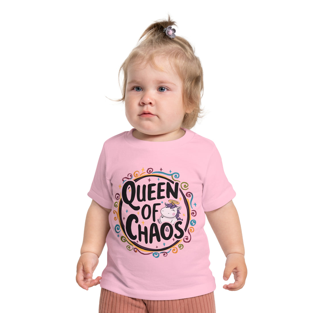 "Queen of chaos" Baby Short Sleeve T-Shirt