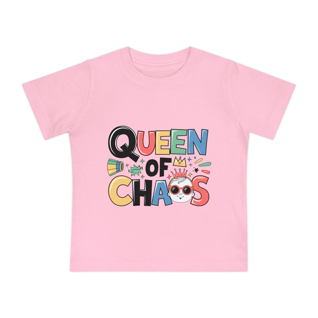 "Queen of chaos" Baby Short Sleeve T-Shirt